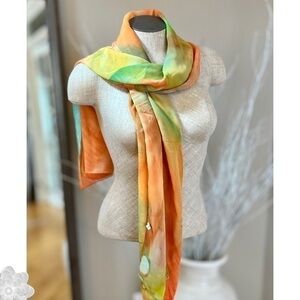 Scarf Wrap Lightweight Multicolor New in Packaging Large